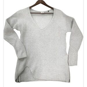 Cabi Grey Cable Knit Sweater – Size‎ Small